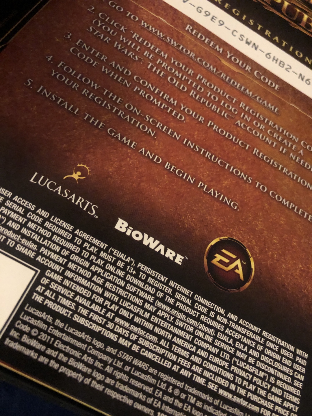 Star Wars: The Old Republic PC Game - photo 3