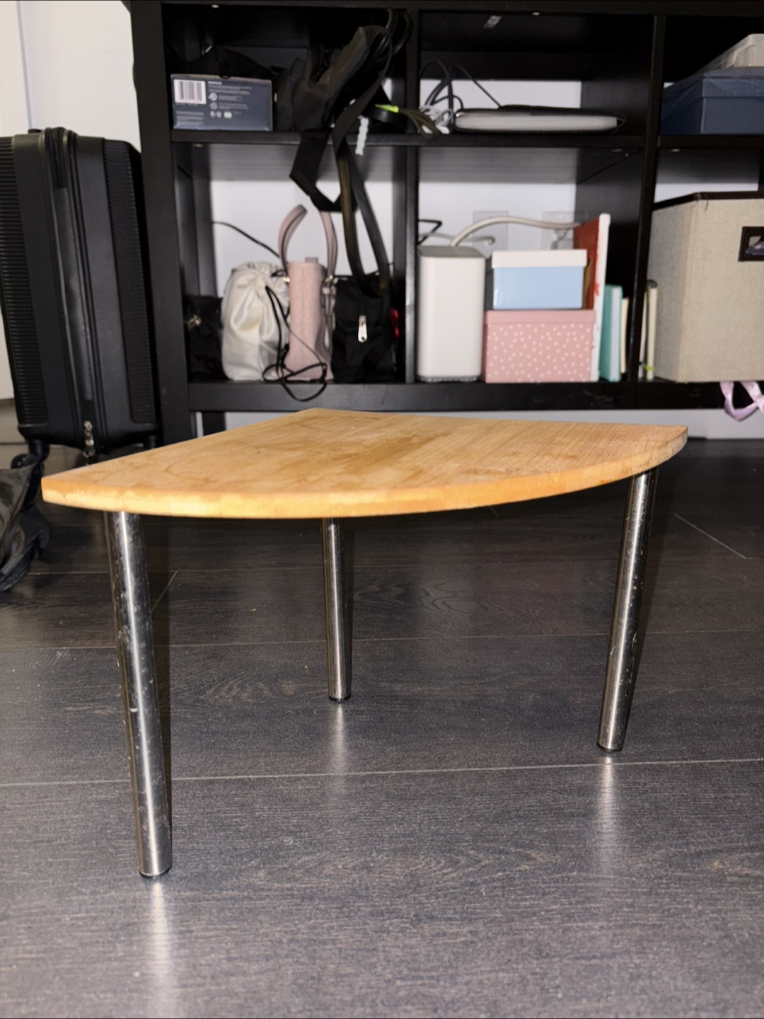 Corner Shelf - Wood & Metal - photo 2