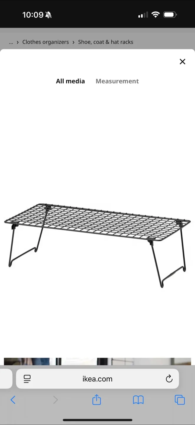 Shelf Insert, Black thumbnail