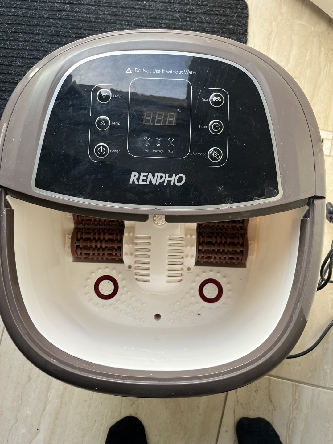 RENPHO Foot Spa Bath Massager - photo 2