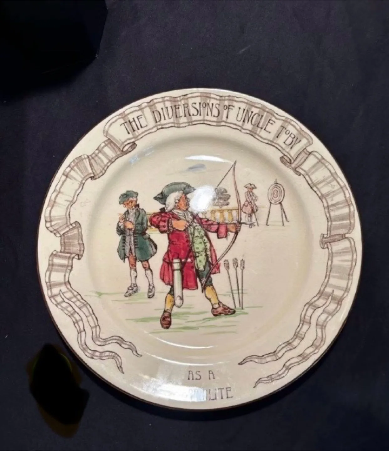 Royal Doulton Uncle Toby Series Plate thumbnail