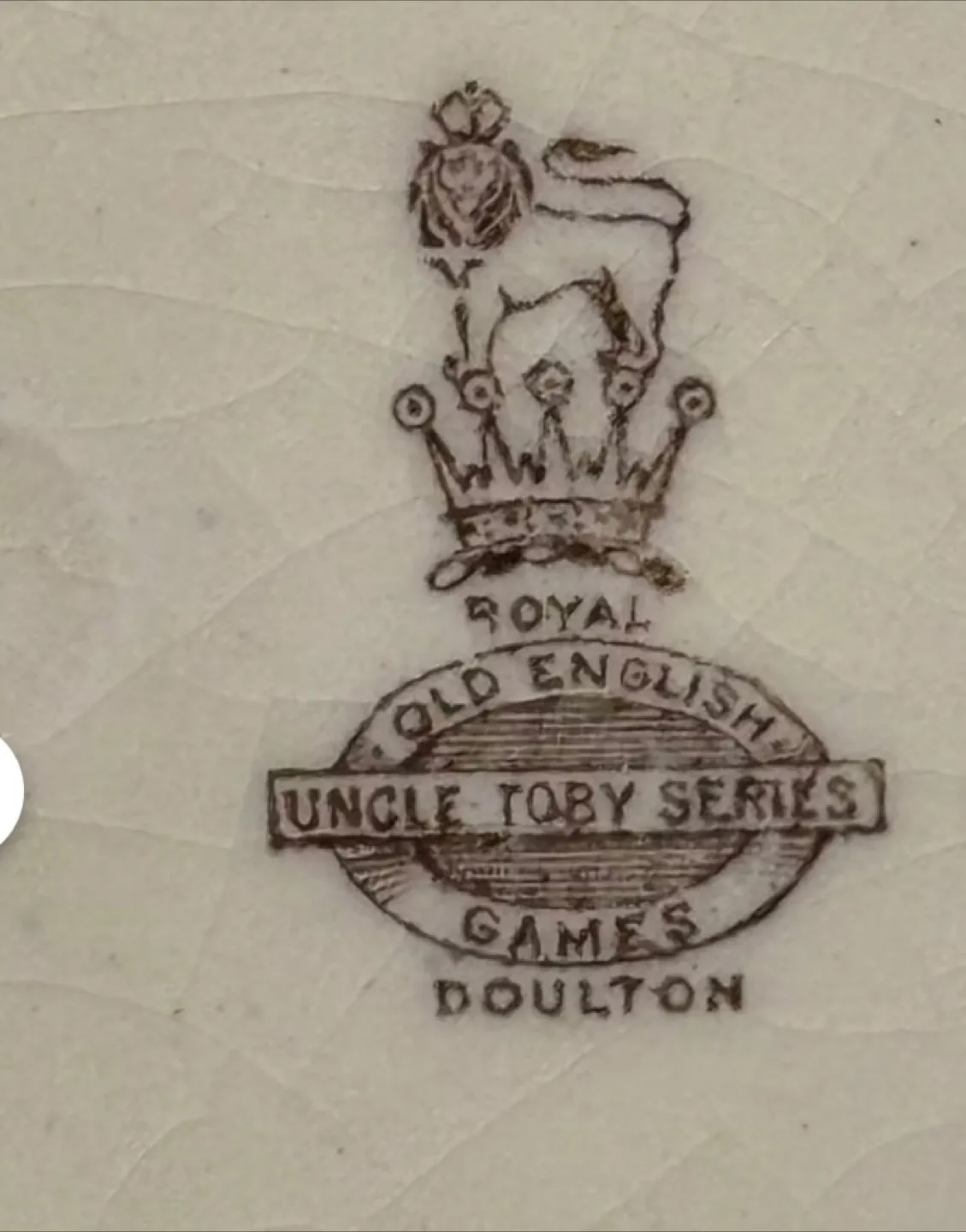 Royal Doulton Uncle Toby Series Plate image indicator(6)