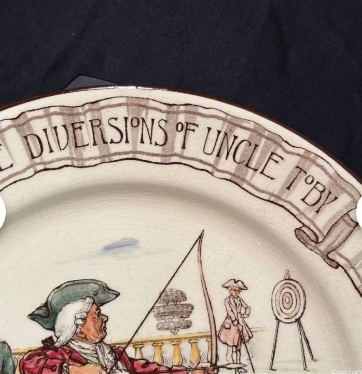 Royal Doulton Uncle Toby Series Plate image indicator(3)