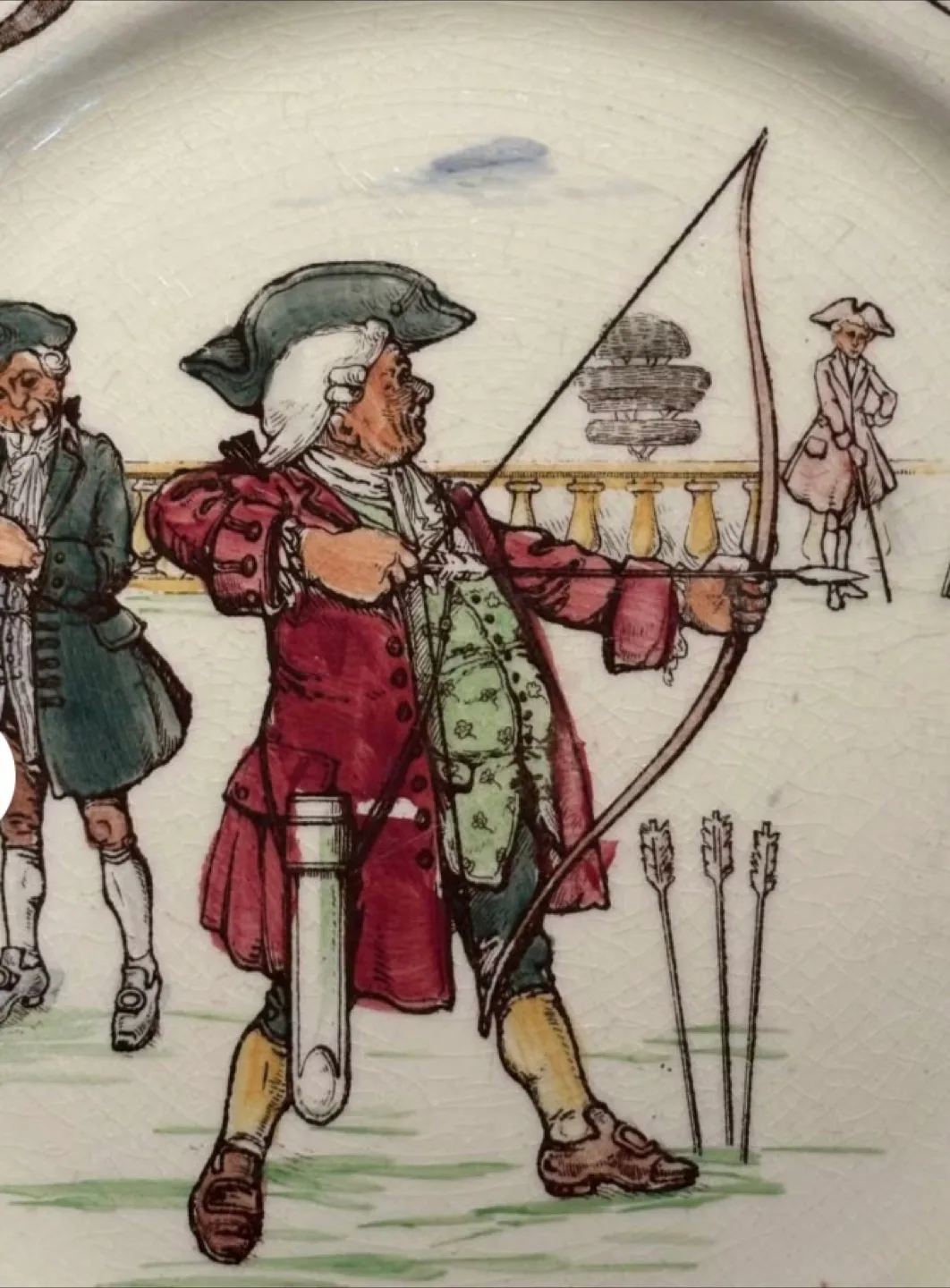 Royal Doulton Uncle Toby Series Plate image indicator(2)