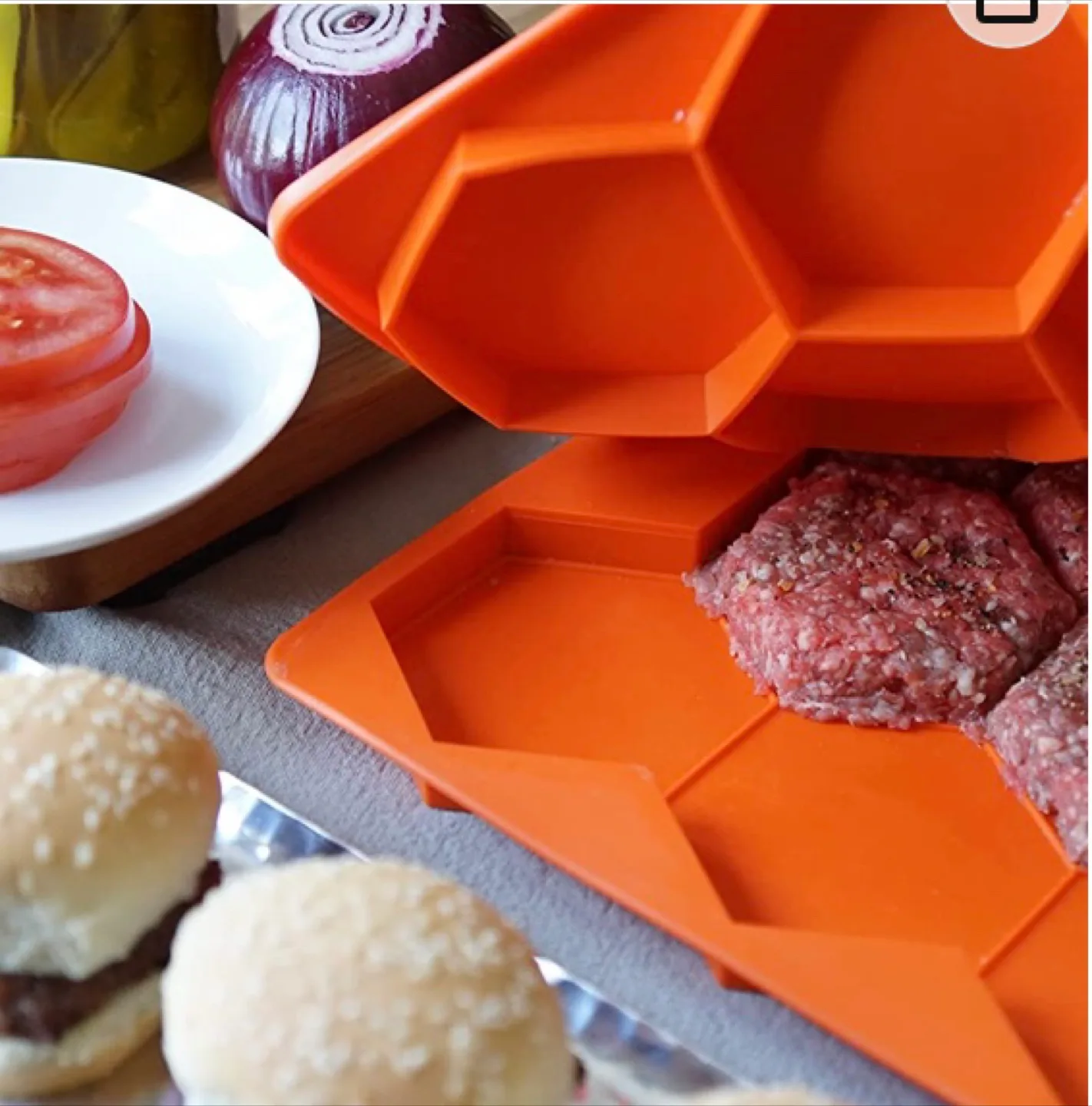 ✨silicon Burger Master! No plastics anymore! image indicator(2)