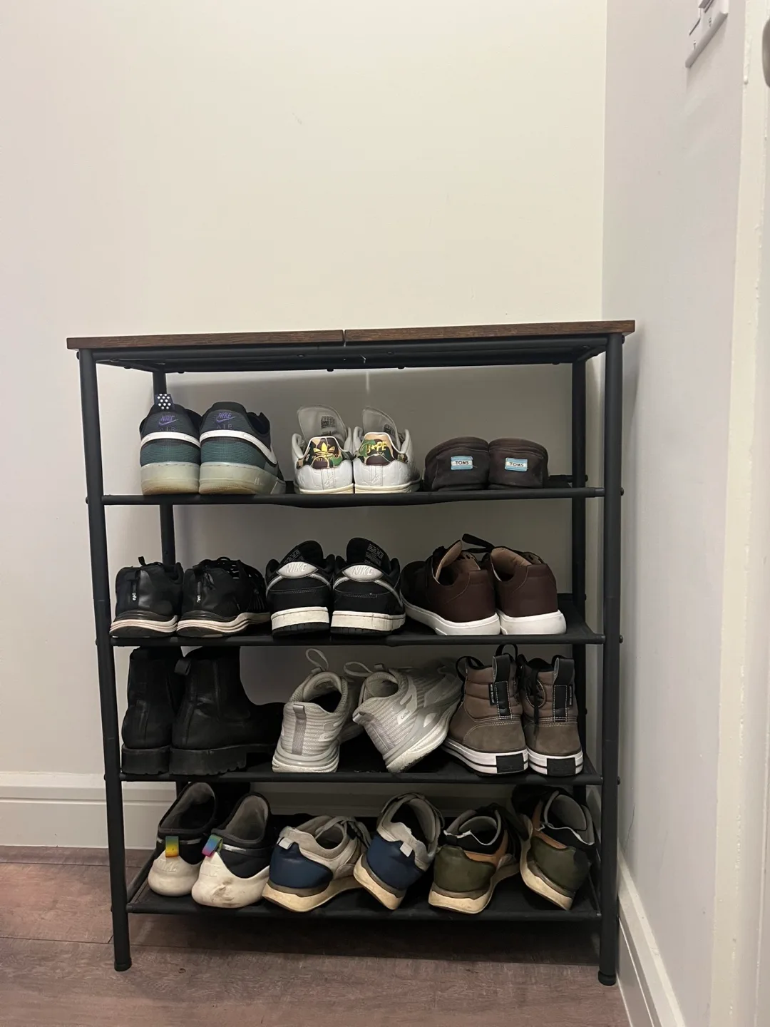 4-Tier Shoe Rack - 29.5”W thumbnail