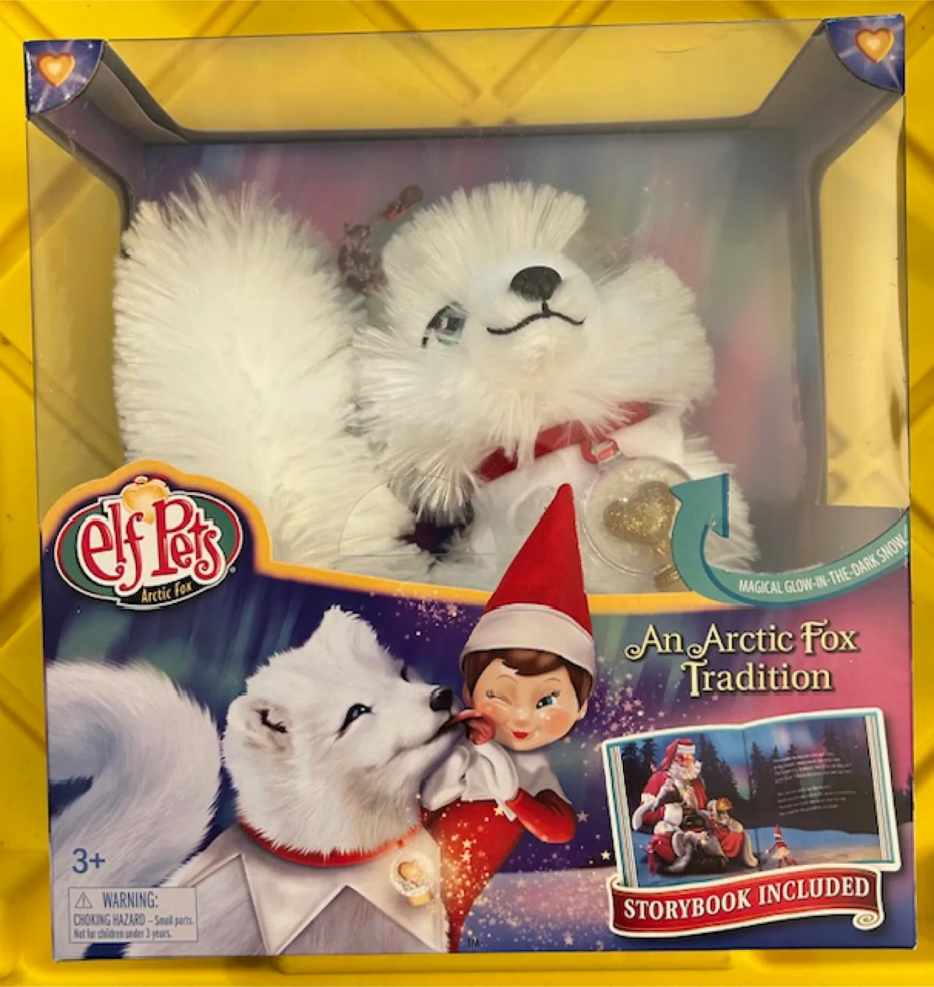 🤩 Elf Pets Arctic Fox Cub Plush - New in Box! thumbnail