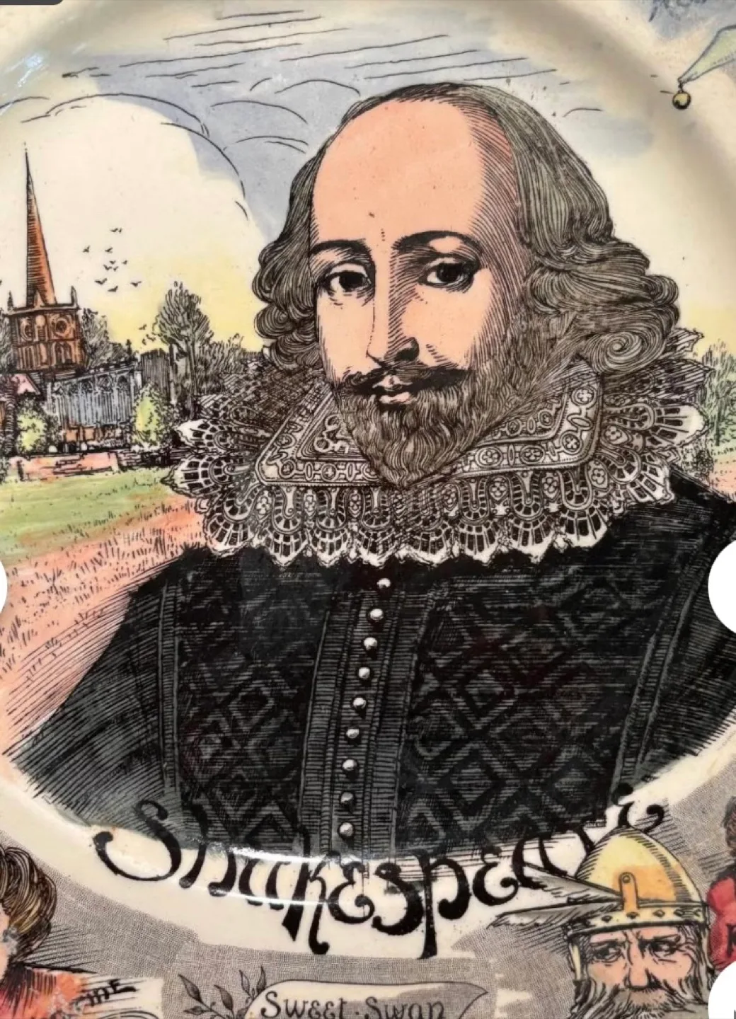 Shakespeare Commemorative Plate image indicator(6)