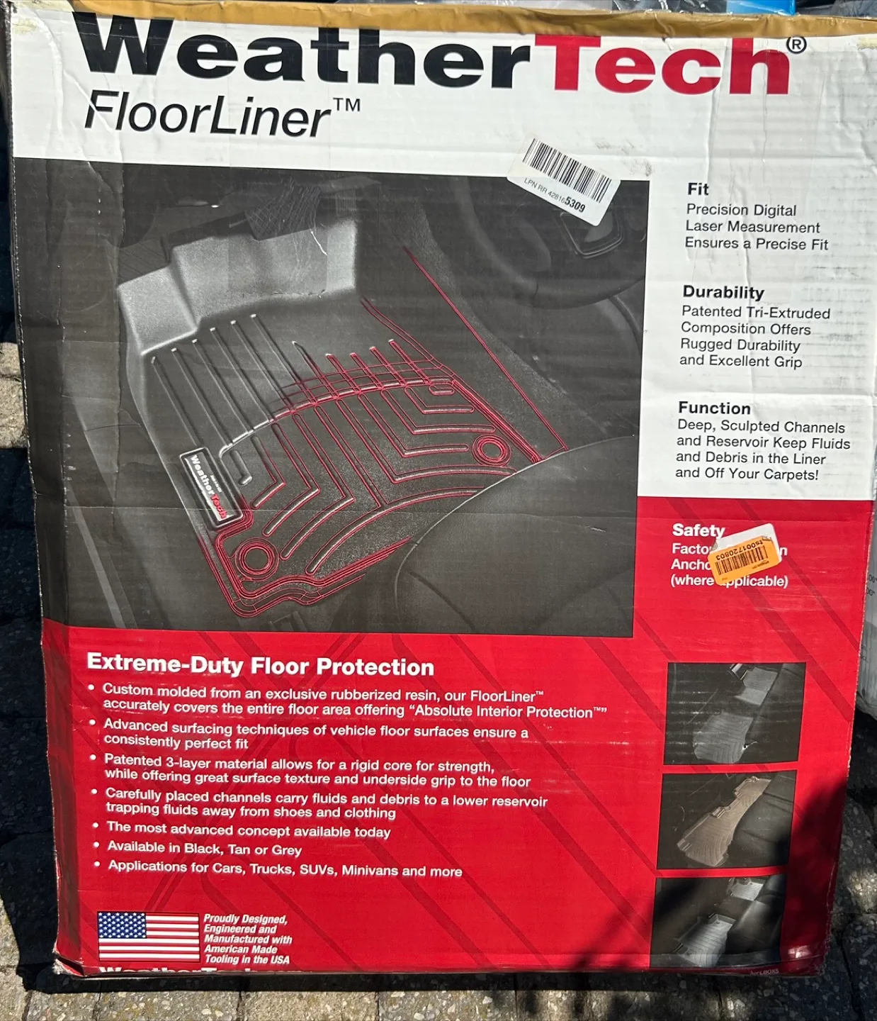 WeatherTech FloorLiner - Extreme-Duty Floor Protection image indicator(2)