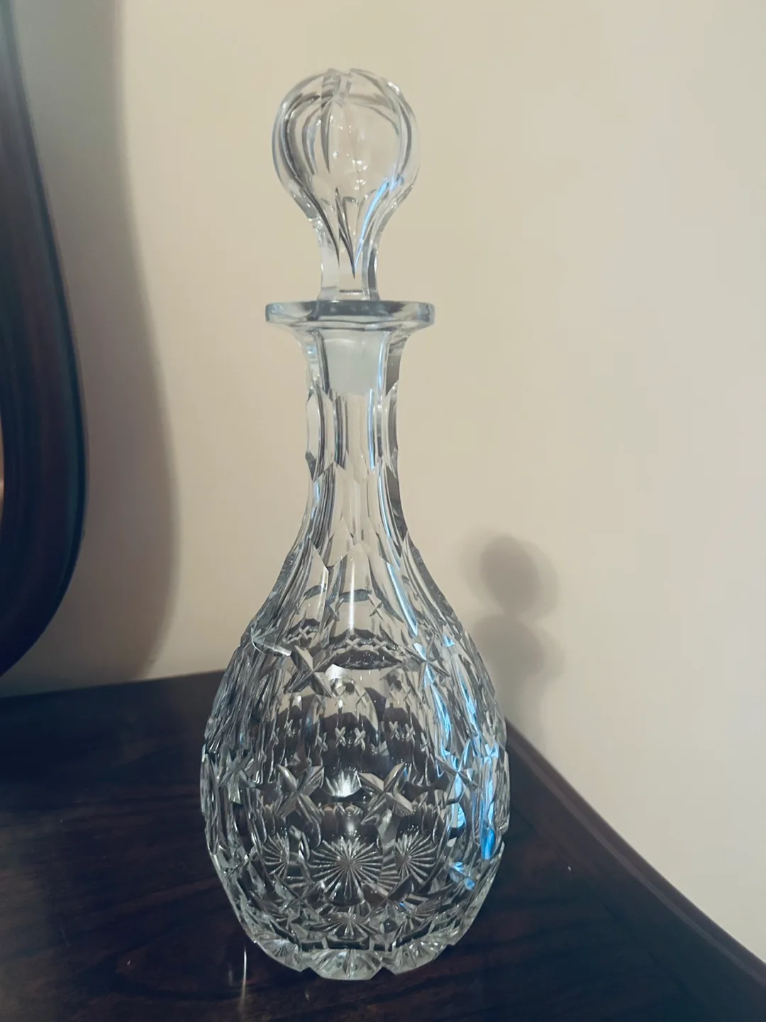 Vintage Cut Crystal Decanter thumbnail