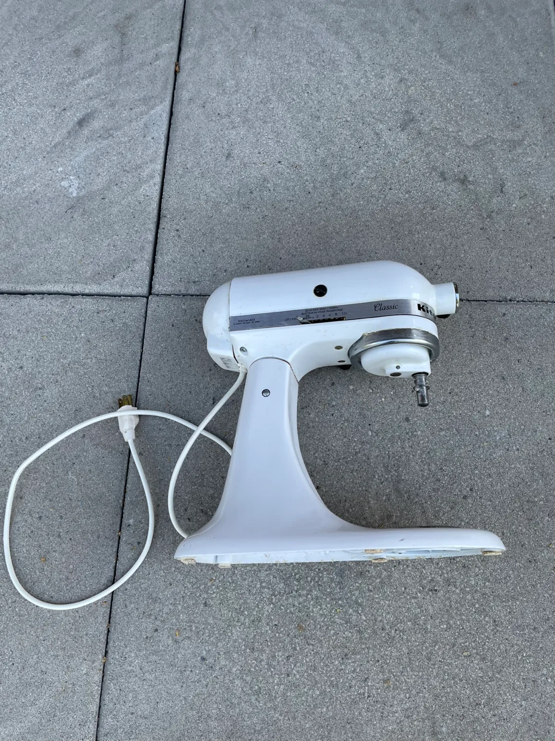 KitchenAid Classic Stand Mixer - White thumbnail