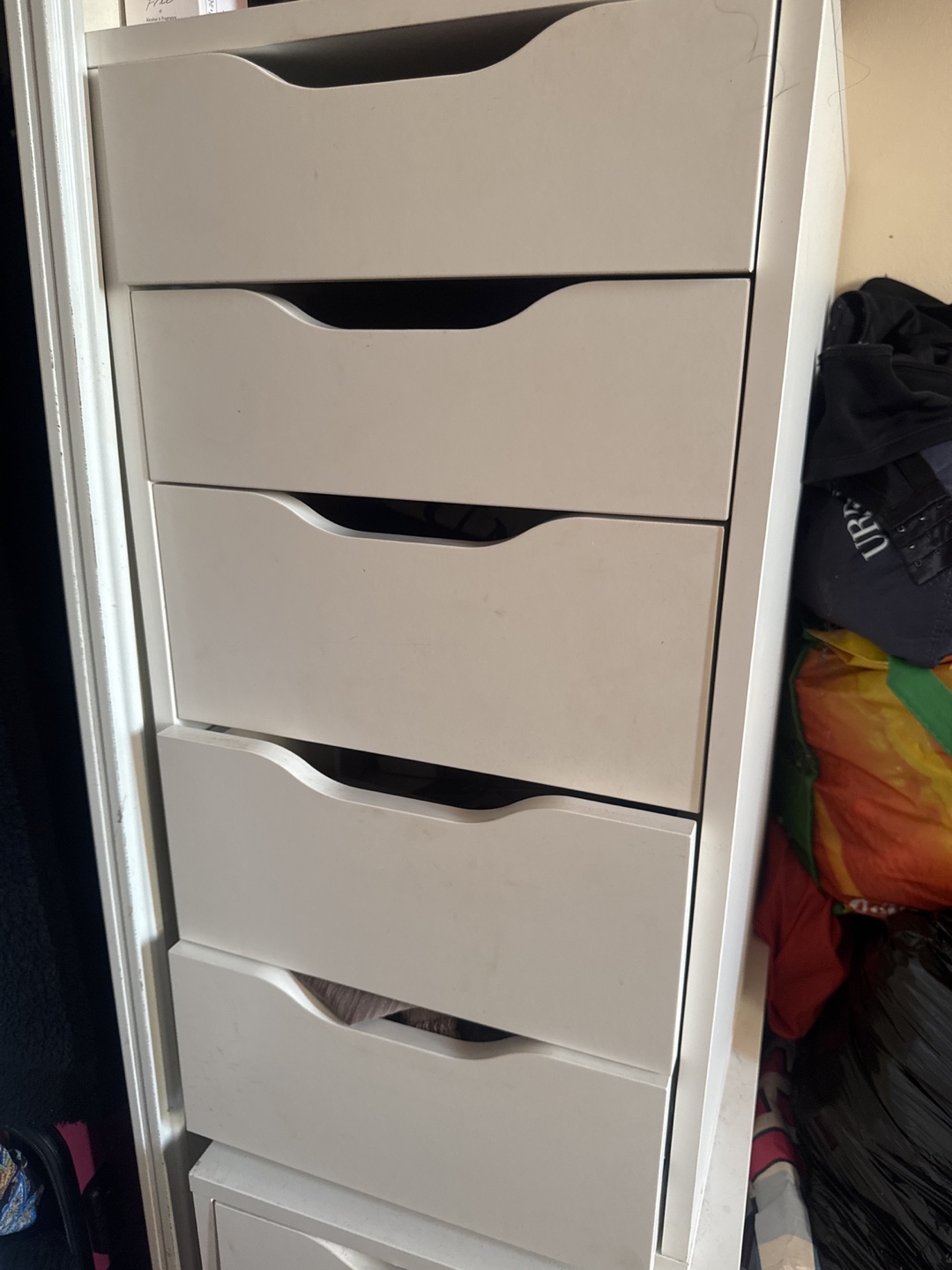 IKEA Alex White Drawer Unit