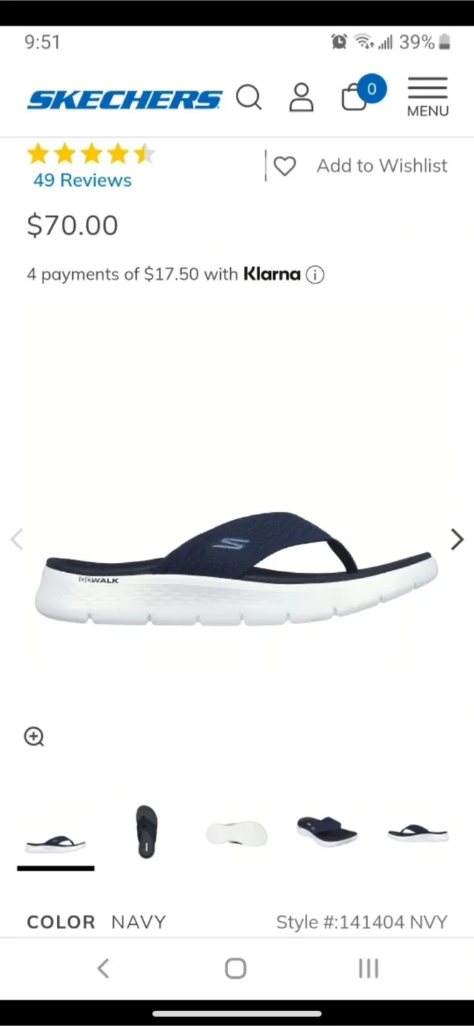 Brand New Summer Coushioned Sandal! thumbnail