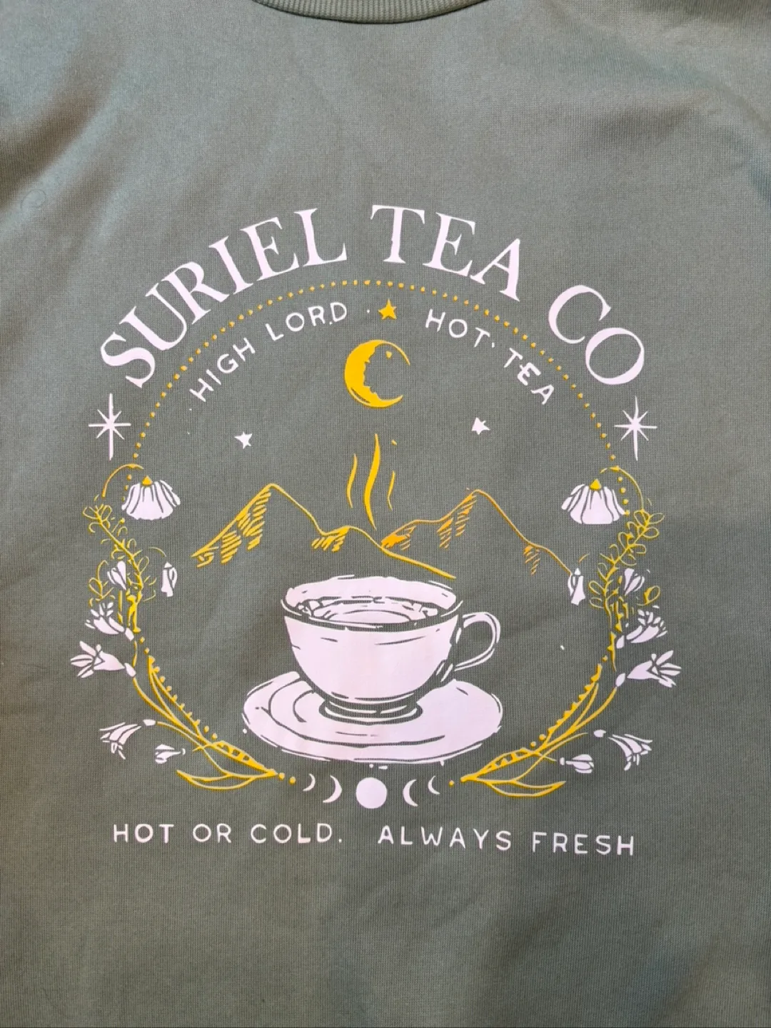 Suriel Tea Co. Crewneck Sweatshirt - ACOTAR image indicator(2)