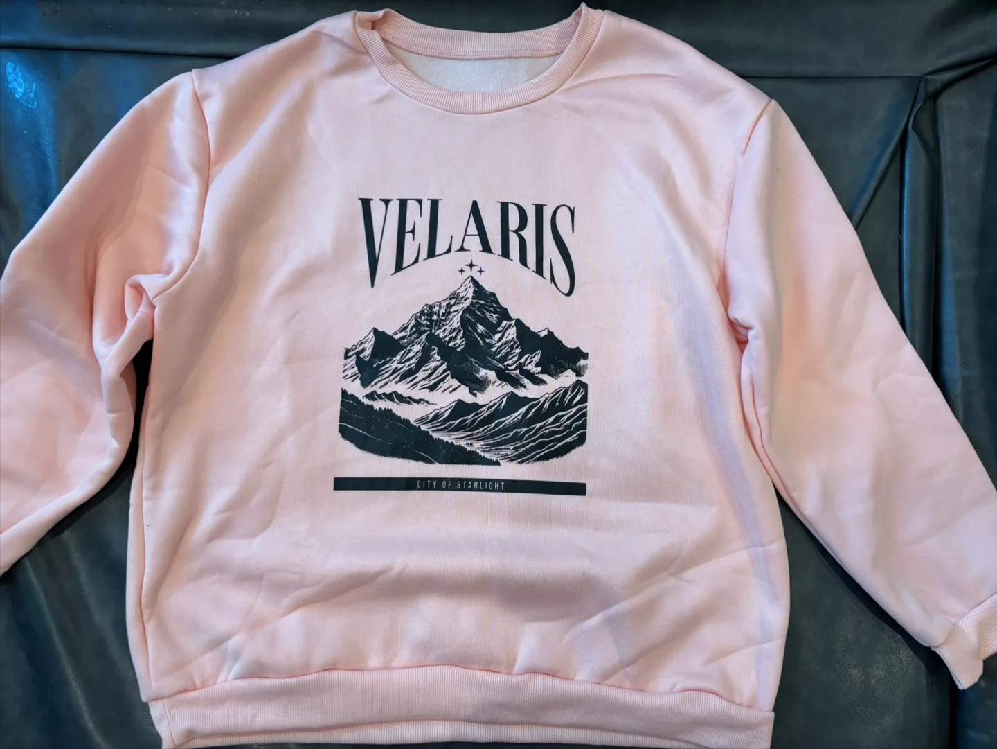 Velaris City of Starlight Pink Sweatshirt - ACOTAR thumbnail