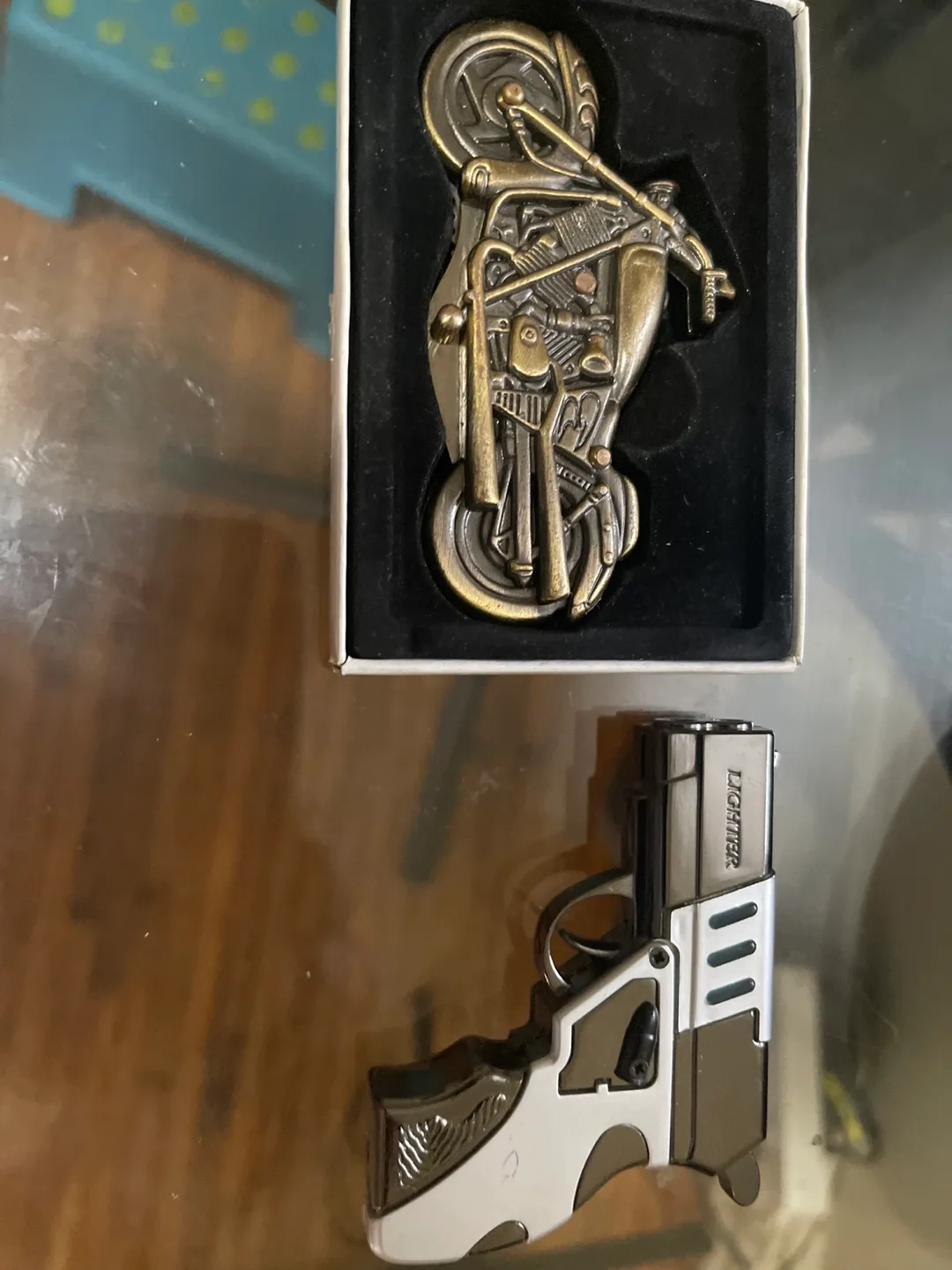 Motorcycle and lighter novelty item thumbnail