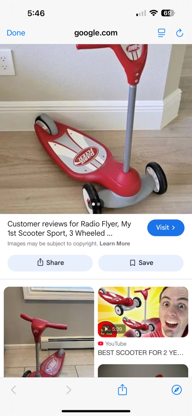 Radio Flyer My 1st Scooter Sport - Red - photo 3