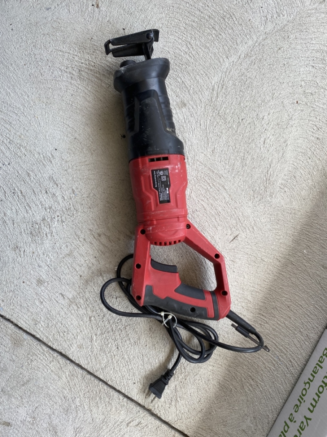 Reciprocating Saw