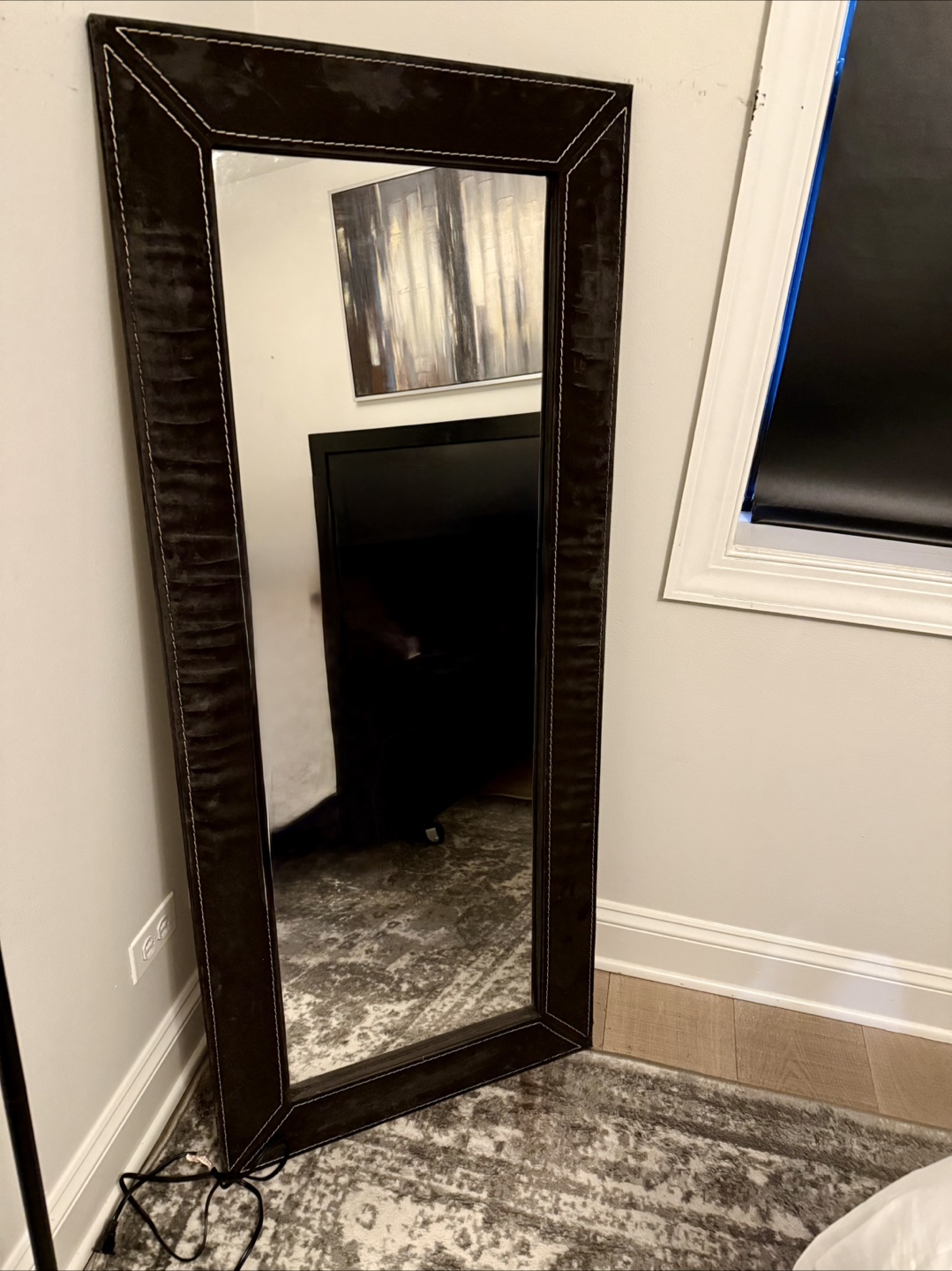 Framed Full-Length Mirror