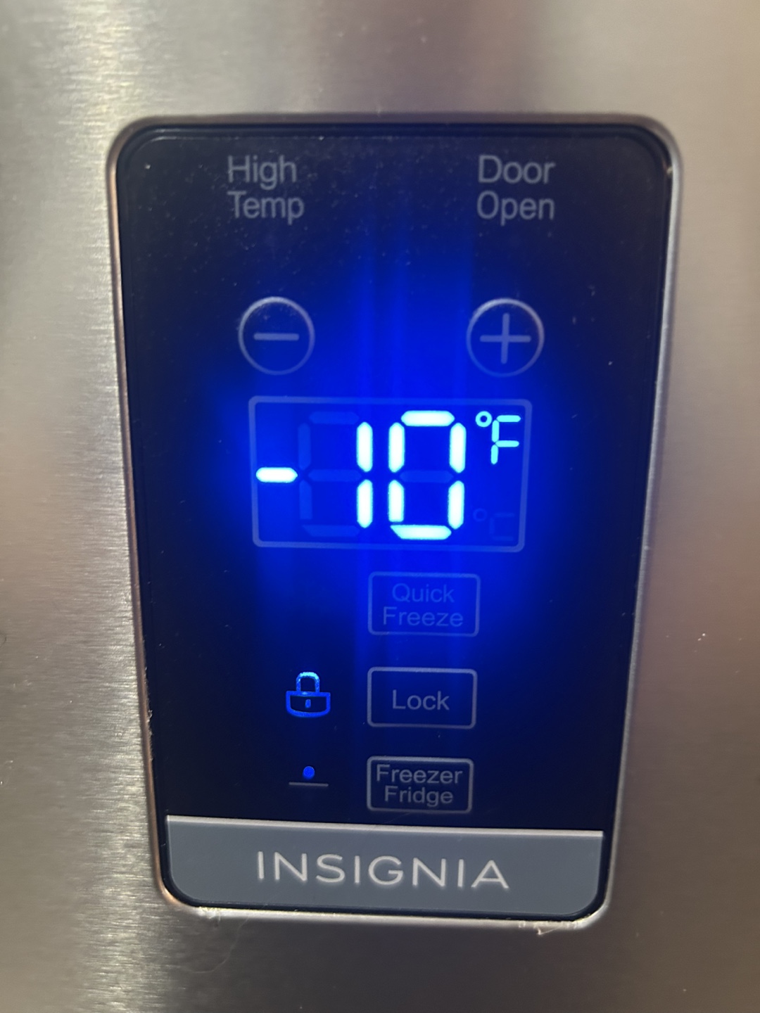Insignia 17 cu. ft. Upright Convertible Freezer/Refrigerator