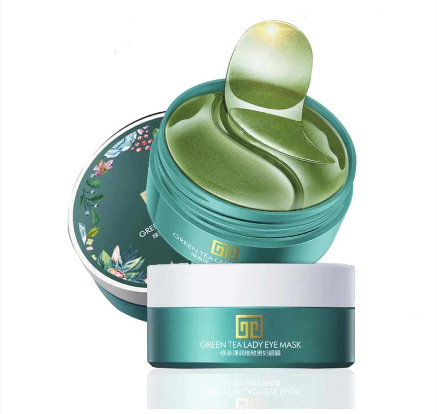 NEW Buyifan 60 Pcs Green Tea Eye Mask