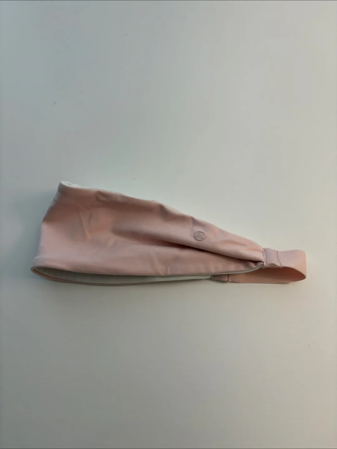 Lululemon Headband - Pink and White double sided! thumbnail