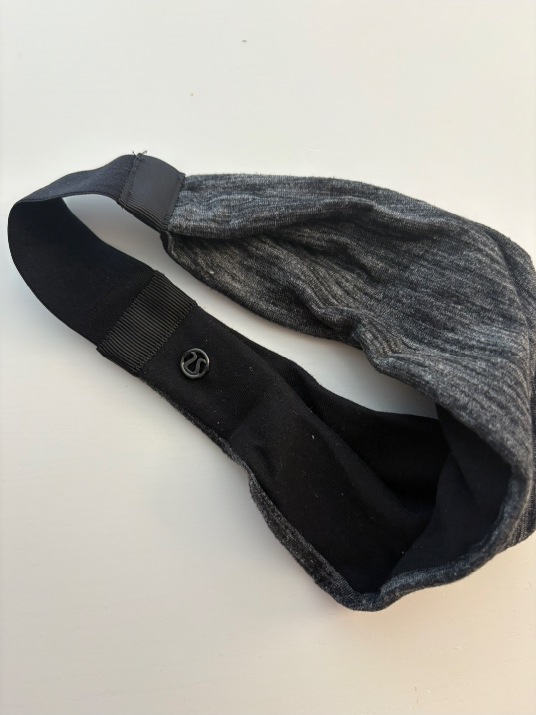 Lululemon Heathered Black Headband