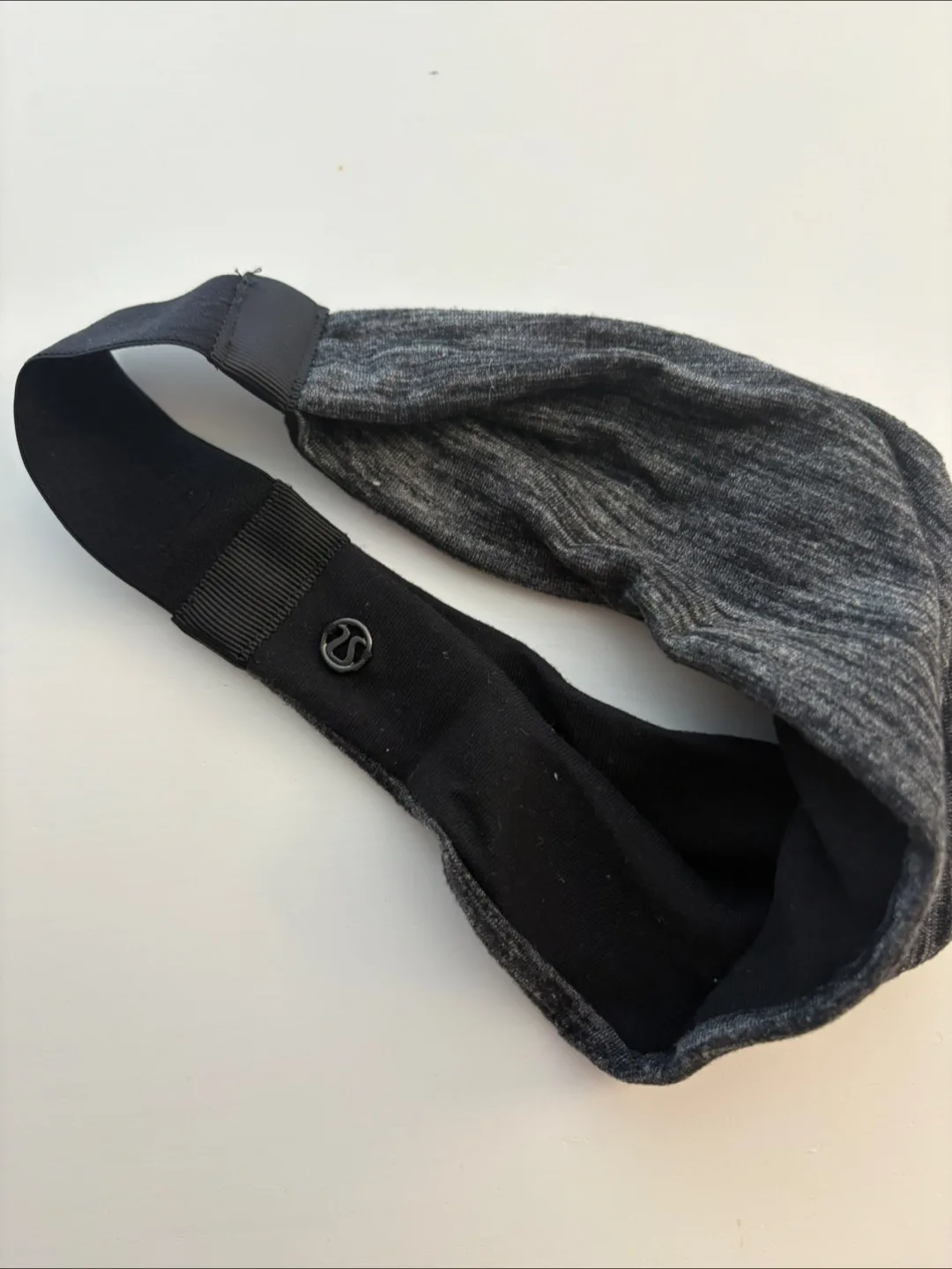 Lululemon Heathered Black Headband thumbnail