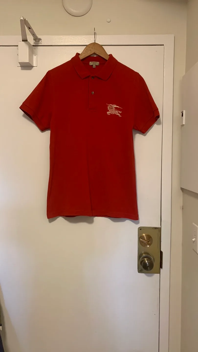 Burberry London Slim Fit Polo Shirt - Size M thumbnail