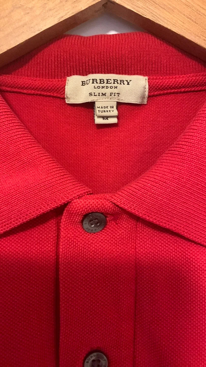 Burberry London Slim Fit Polo Shirt - Size M image indicator(3)