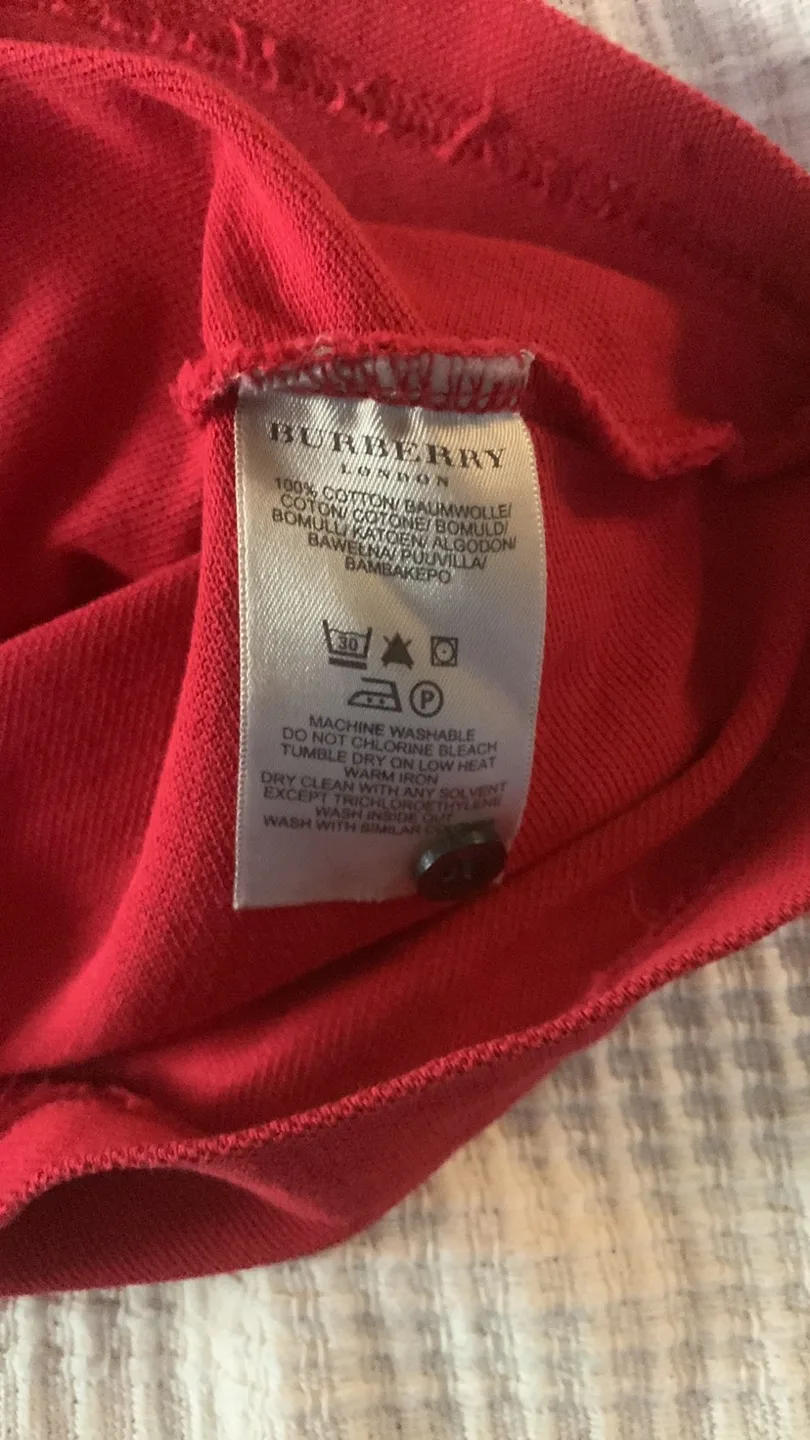 Burberry London Slim Fit Polo Shirt - Size M image indicator(5)