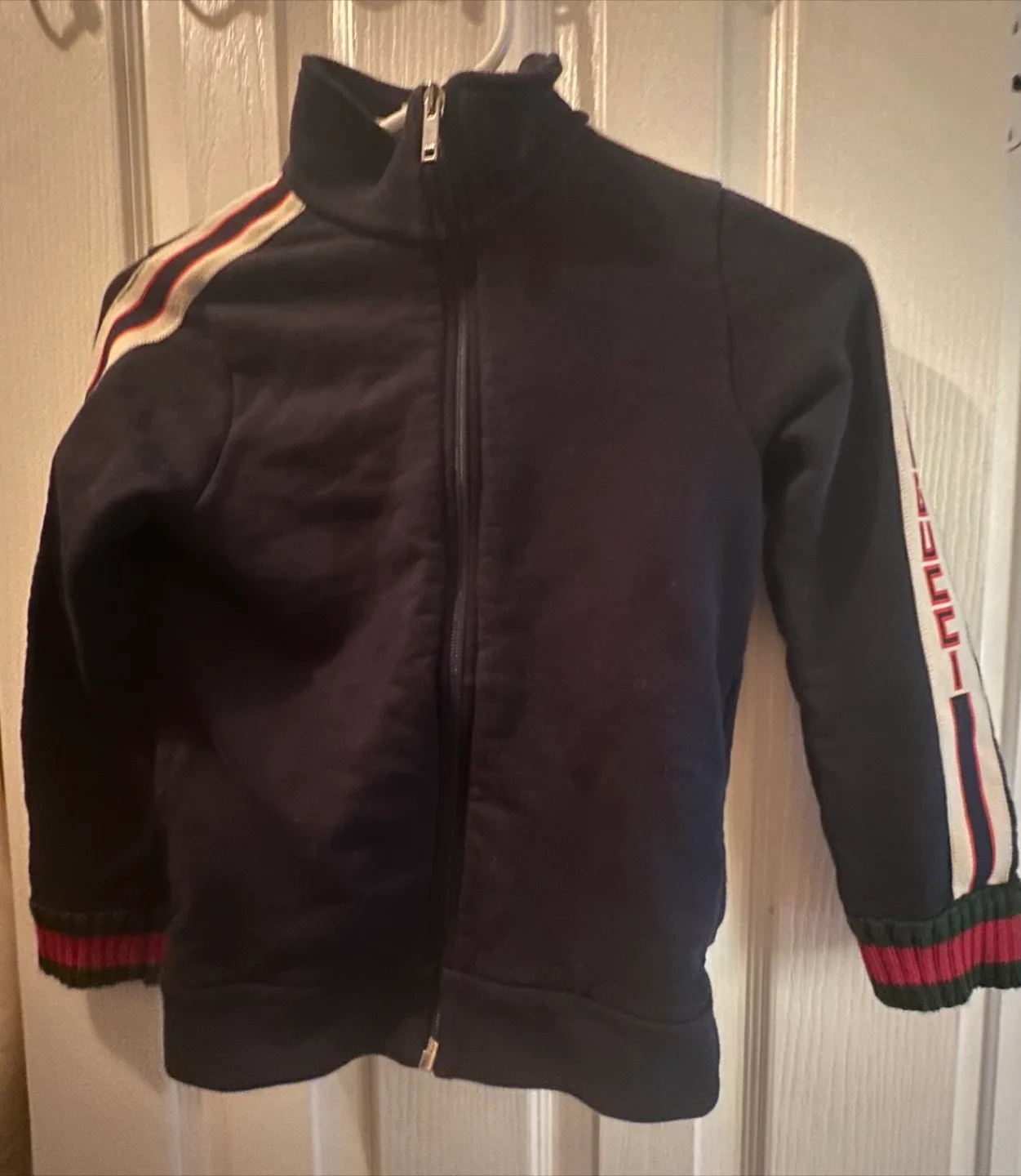 Women Gucci Navy Blue Track Jacket image indicator(2)