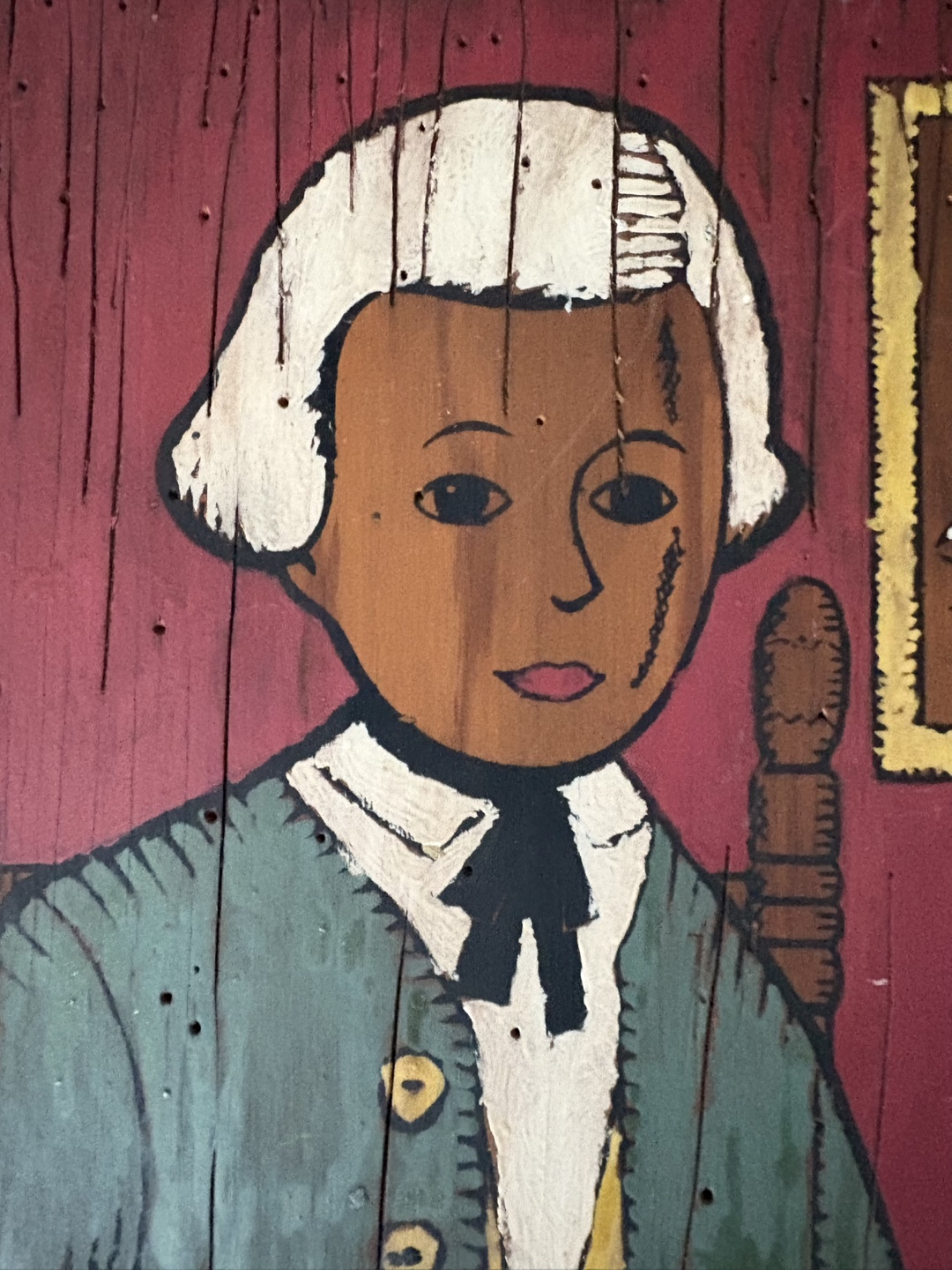Vintage 1965 Folk Art Paintings on Wood - photo 3
