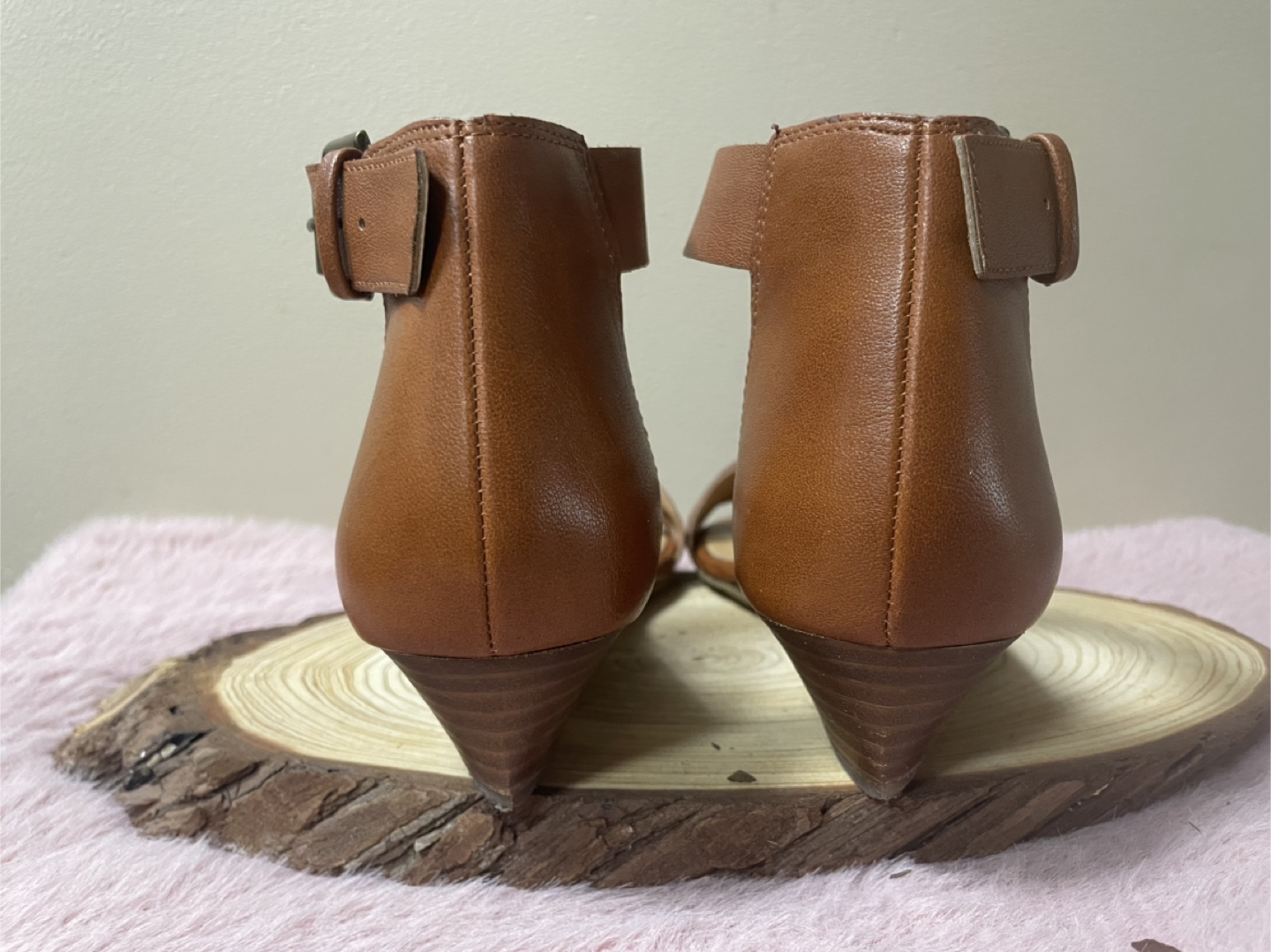 Nine West Brown Leather Ankle Strap Sandals - photo 5