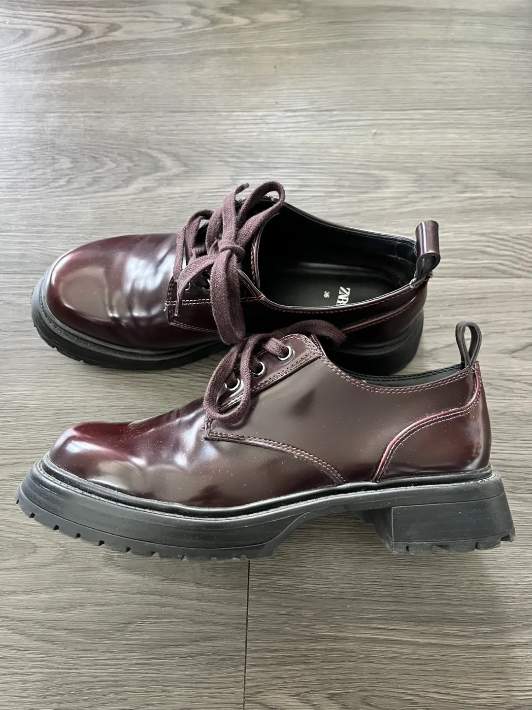 Zara Brown Boots thumbnail