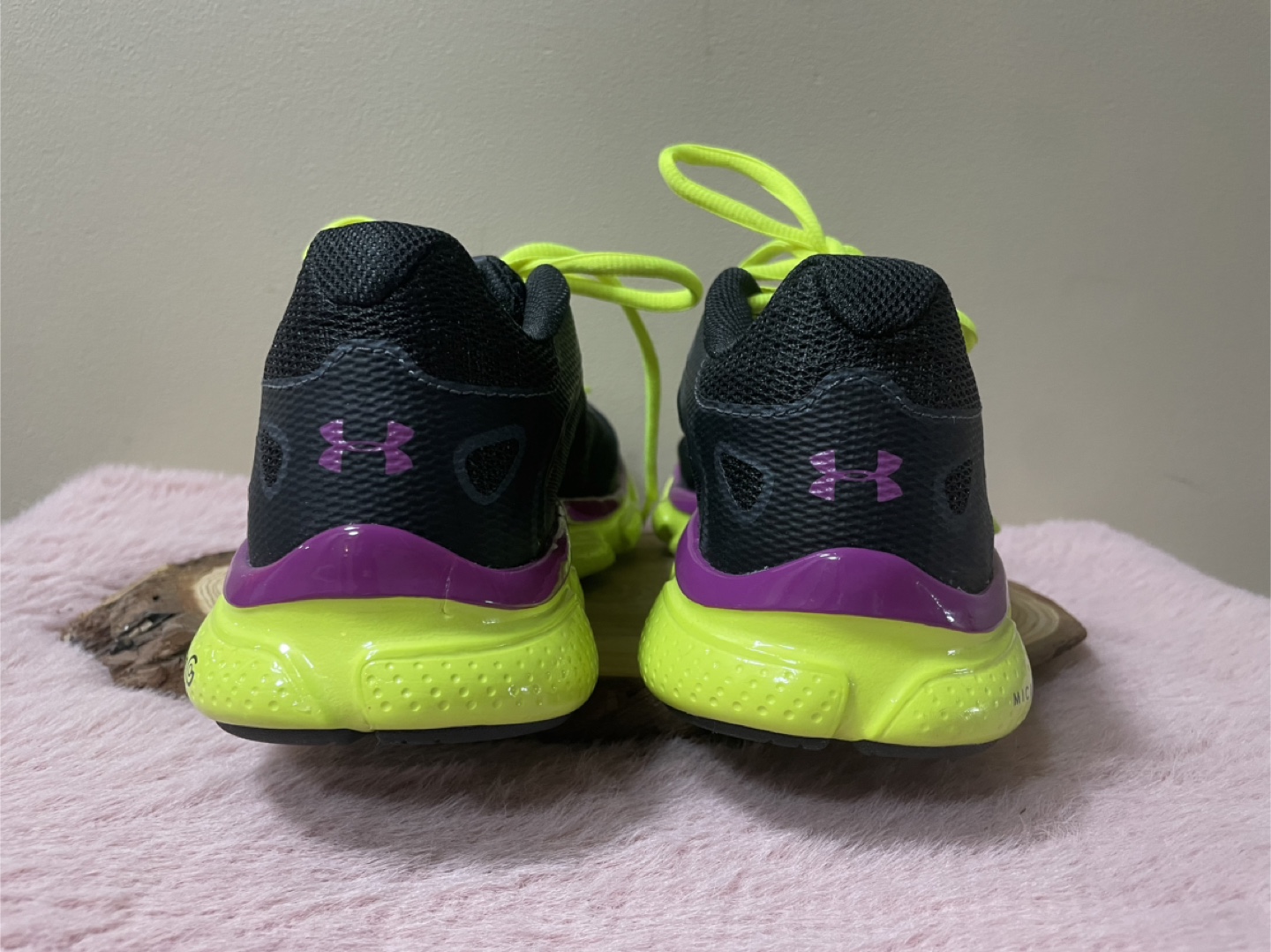 Under Armour Running Shoes - Black, Purple, Yellow - photo 4