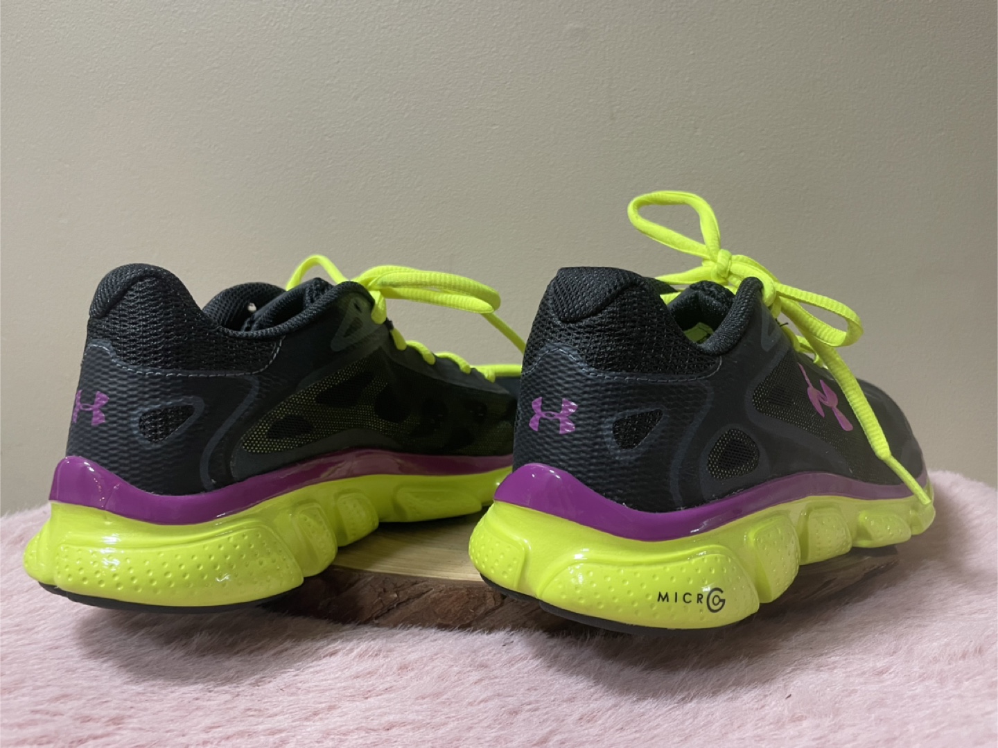 Under Armour Running Shoes - Black, Purple, Yellow - photo 5