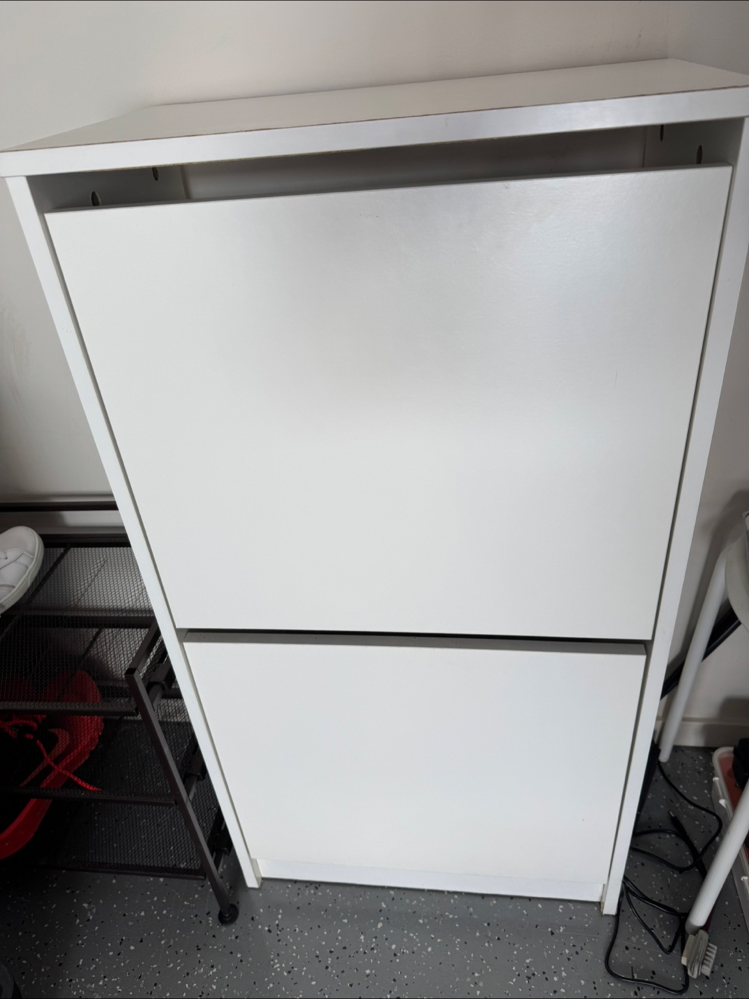 IKEA Hemnes White Shoe Cabinet