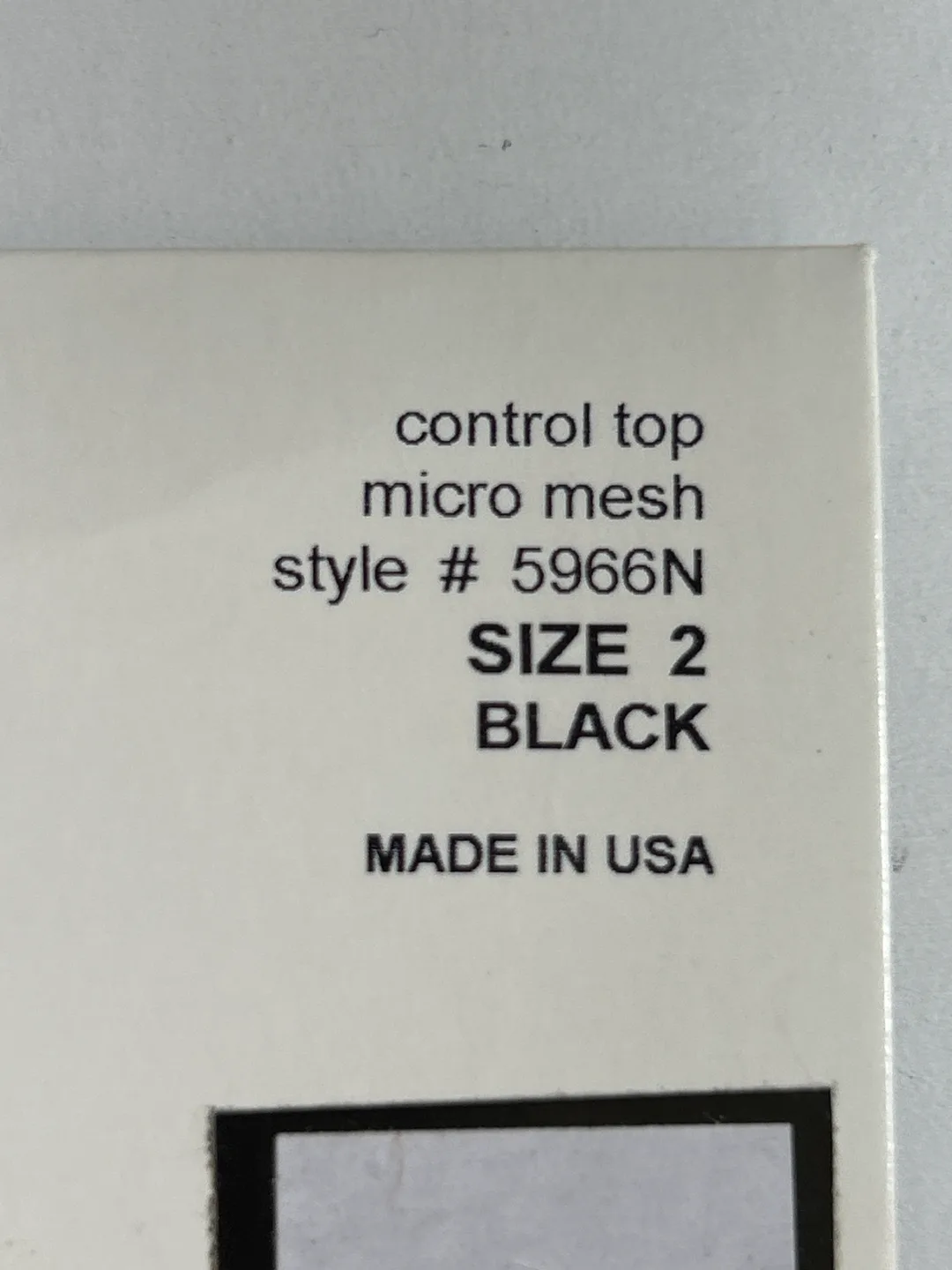 HUE Fabulous Fashion Sheers, Size 2, Black image indicator(4)