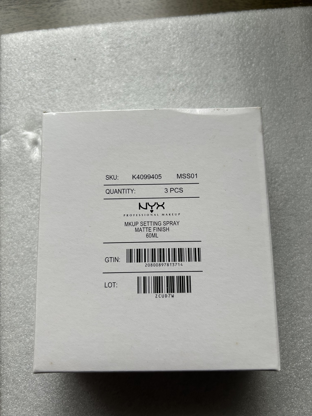 New 3 PCS of NYX Makeup Setting Spray Matte Finish 60mL each - photo 4