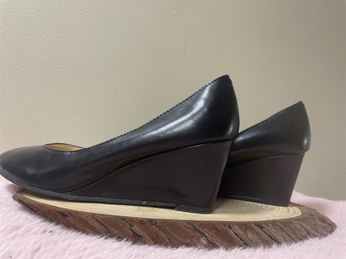 Nine West Black Wedge Heel Shoes - photo 3