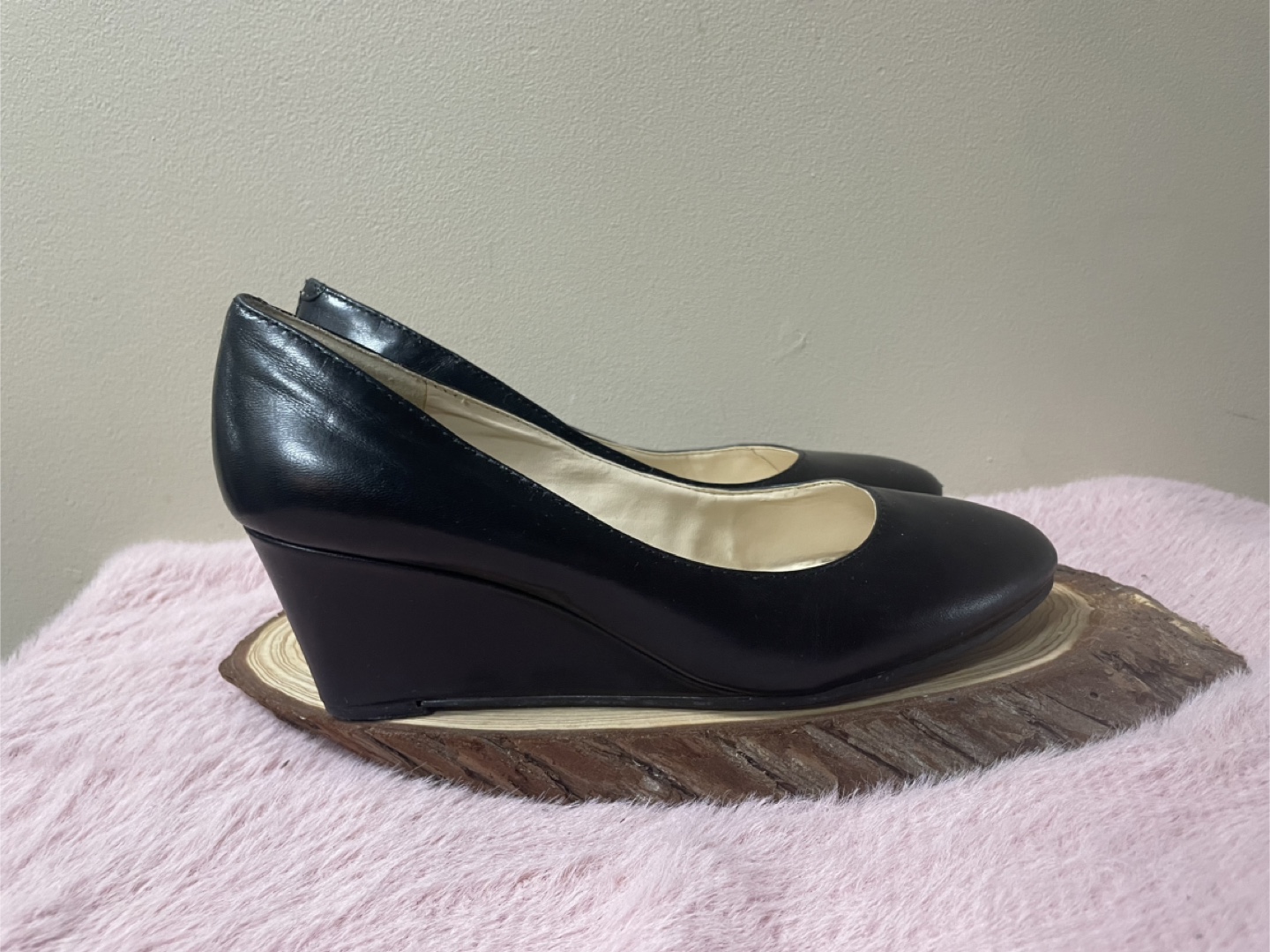 Nine West Black Wedge Heel Shoes - photo 2