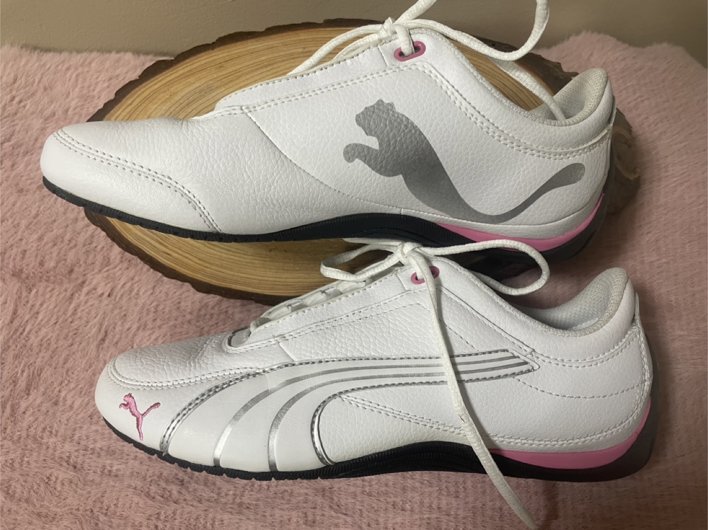 Puma White Leather Sneakers - photo 2