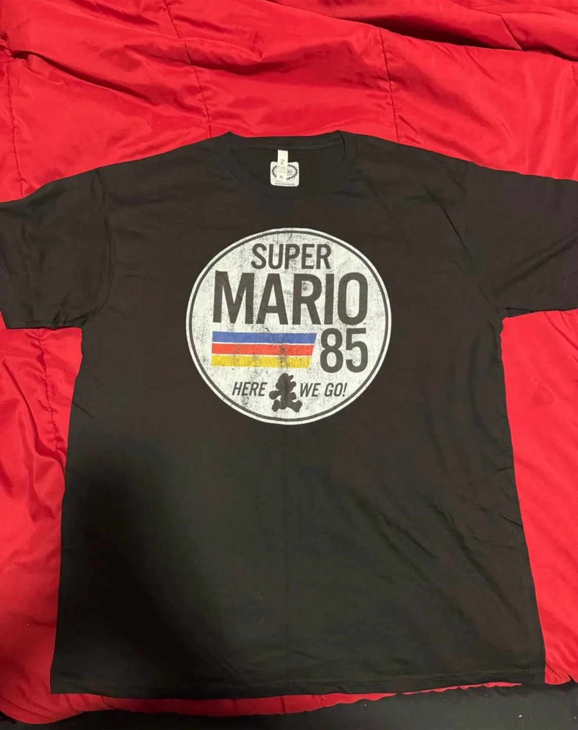 Super Mario '85 Black T-Shirt - XL thumbnail
