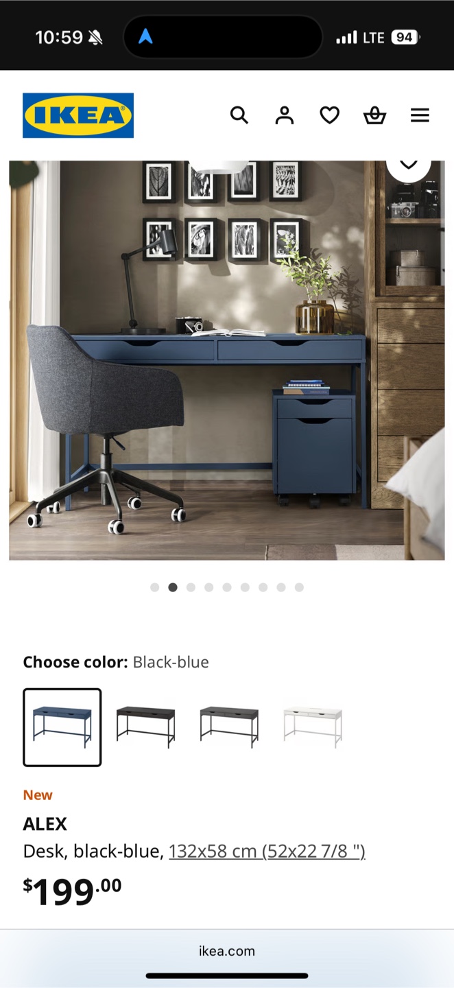 IKEA Alex Desk