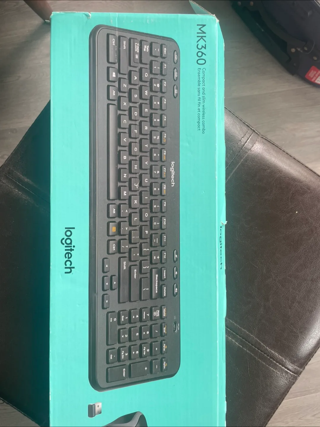 Logitech MK360 Wireless Keyboard & Mouse Combo - New thumbnail