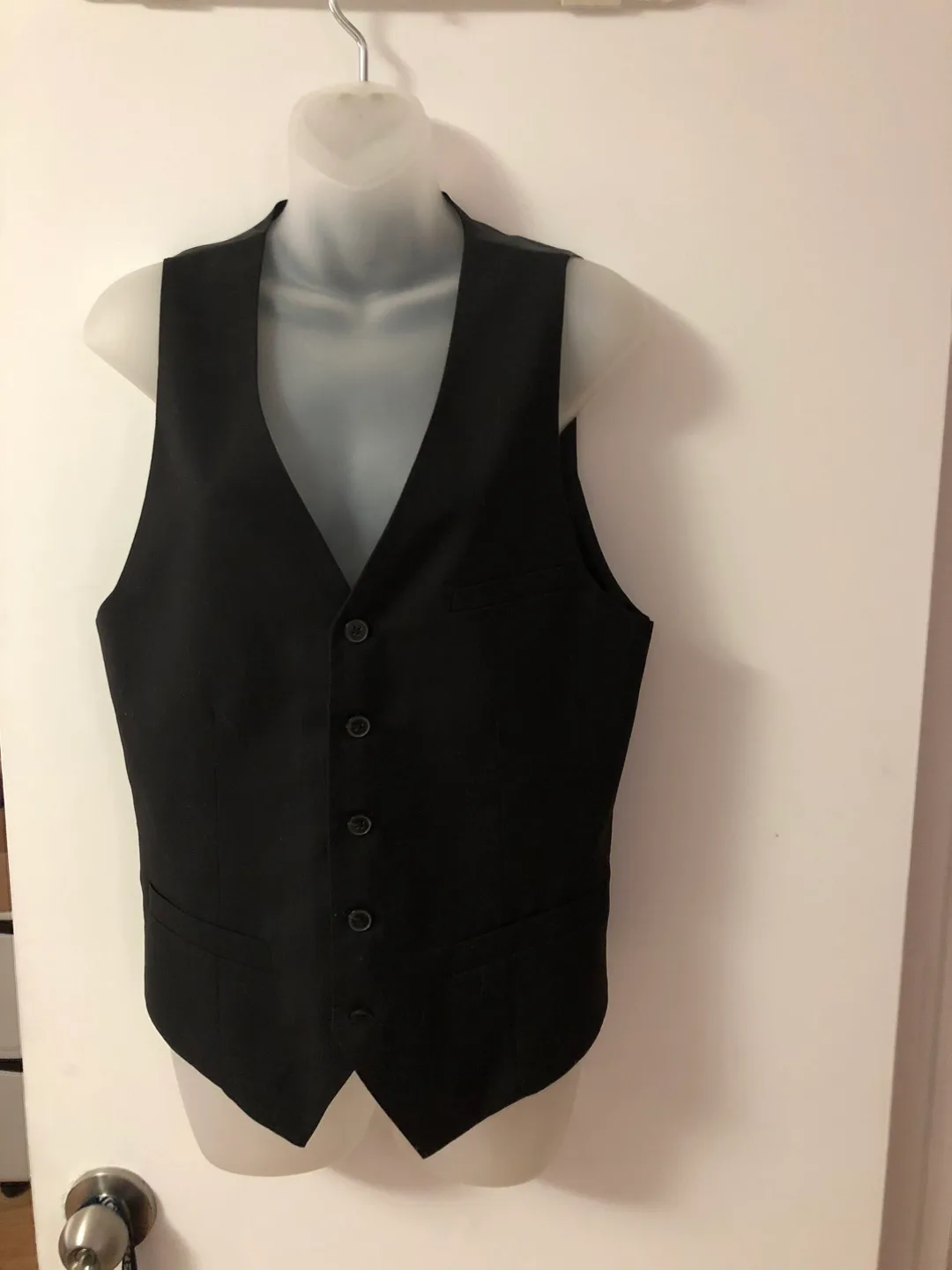H&M Black Vest - Size 36 thumbnail