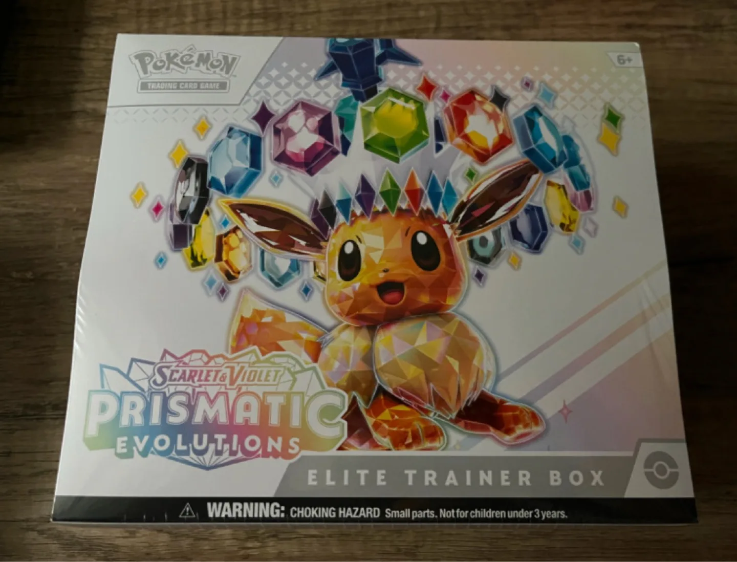 Pokemon Prismatic Evolutions Elite Trainer Box thumbnail