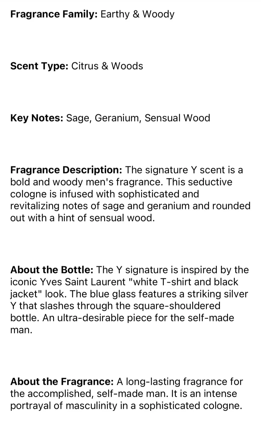 Yves Saint Laurent Y Eau de Parfum (60ml) image indicator(3)