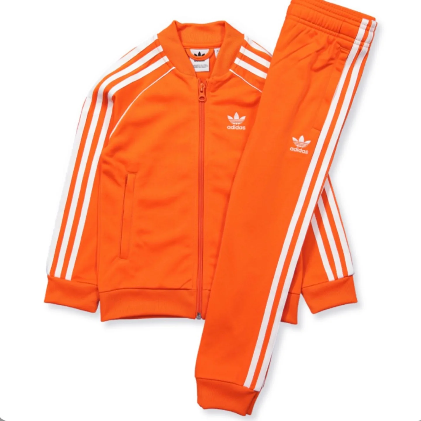 Orange Adidas Tracksuit thumbnail